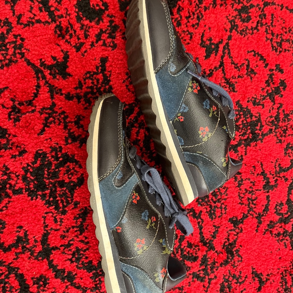 Coach floral sneakers